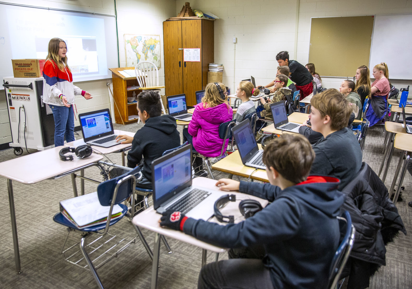 Hour of Code at Vera C O'Leary